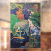 Paul Gauguin - Het witte paard Raamsticker (Vel 2)