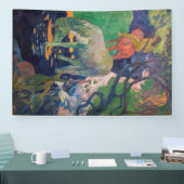 Paul Gauguin - Het witte paard Spandoek (Beurs)
