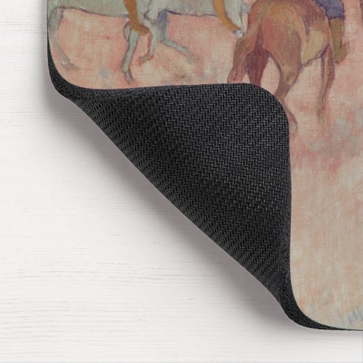 Paul Gauguin | Horseman op de strand van 1902 Muismat (Hoek)