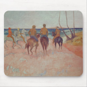 Paul Gauguin Horseman op de strand van 1902 Muismat