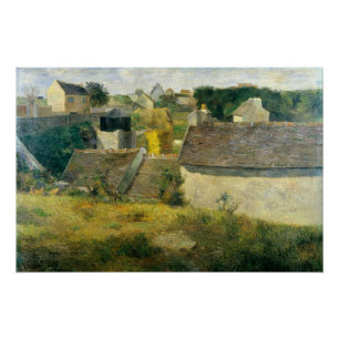 Paul Gauguin Huizen op Vaugirard Perfect Poster