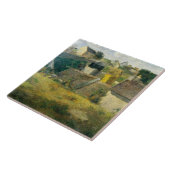 Paul Gauguin Huizen op Vaugirard Tegeltje (Zijkant)