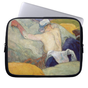 Paul Gauguin In de hitte of de varkens 1888 Laptop Sleeve
