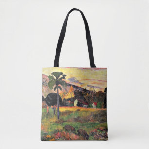 Paul Gauguin kunst: Kom hier, de weg op Tahiti, Draagtas