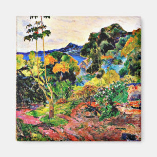 Paul Gauguin kunst: Martinique Landschap Magneet