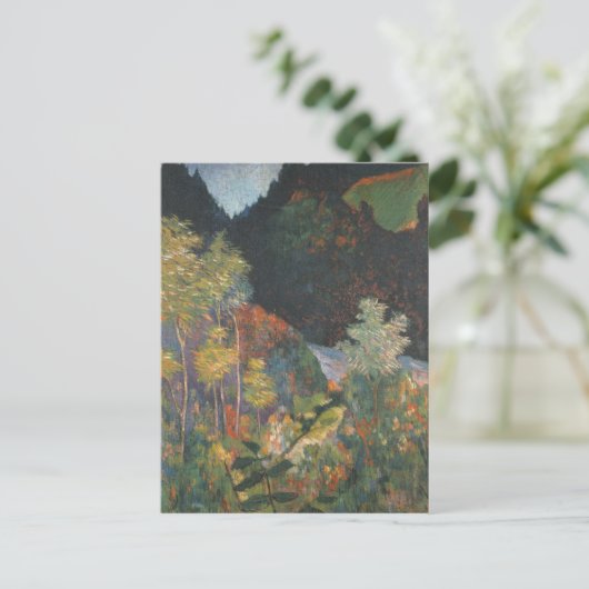 Paul Gauguin | Landschap Briefkaart (Staand voorkant)