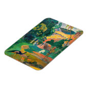 Paul Gauguin - Landschap met pauwen / Matamoe Magneet (Linkerzijde)