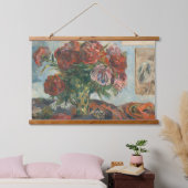 Paul Gauguin leeft nog steeds met pony's Red Flowe Hangend Wandkleed (Slaapkamer)