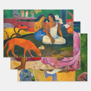 Paul Gauguin - Masterstuks Selection Inpakpapier Vel