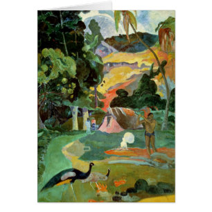 Paul Gauguin Matamoe or, Landscap with Peacocks