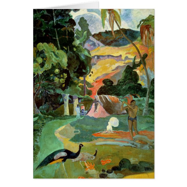 Paul Gauguin | Matamoe or, Landscap with Peacocks (Devant)