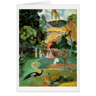 Paul Gauguin Matamoe ou, paysage avec des paons