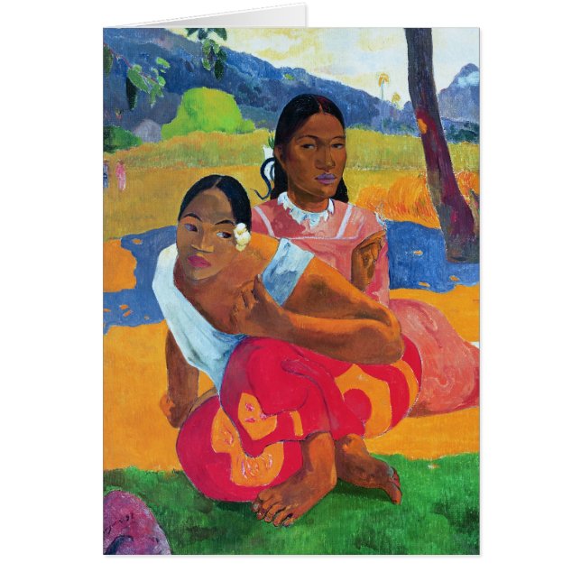 Paul Gauguin | Nafea Faaipoipo, 1892 (Devant)