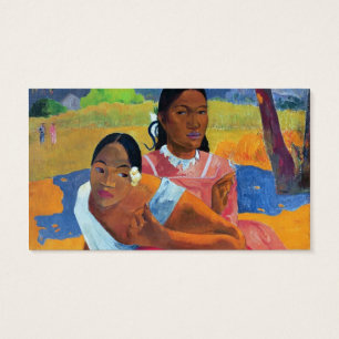 Paul Gauguin Nafea Faaipoipo (quand êtes vous