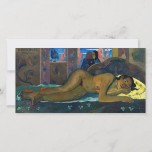 Paul Gauguin - Nevermore / O Taiti Bedankkaart
