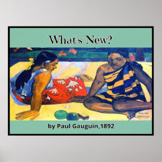 Paul Gauguin ontwerp Poster