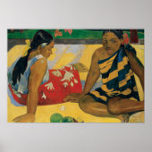 Paul Gauguin - Parau Api. Wat nieuws Poster (Voorkant)