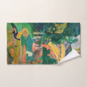 Paul Gauguin - Paysage avec Peacocks / Matamoe (Serviette à main)