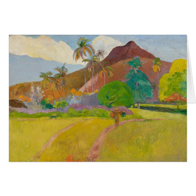 Paul Gauguin - Paysage tahitien (Devant horizontal)