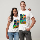 Paul Gauguin Polynesiaans Landschap T-shirt (Unisex)