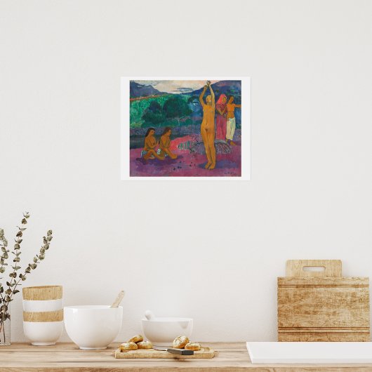 PAUL GAUGUIN POSTER "L'IMPLICATION 1903" (Cuisine)