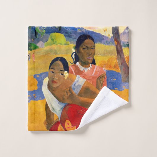 Paul Gauguin - Quand Vous Marierez-Vous ? (Gant de toilette)