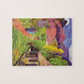 Paul Gauguin Road in Tahiti Fine Art Legpuzzel (Horizontaal)