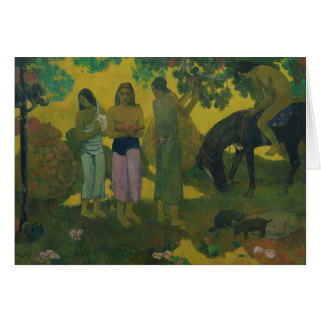 Paul Gauguin | Rupe Rupe, 1899 (Devant horizontal)