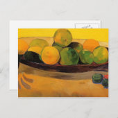 Paul Gauguin - Stilleven met Tahitiaanse sinaasapp Briefkaart (Voorkant / Achterkant)