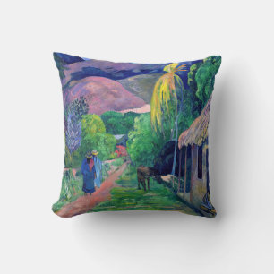 Paul Gauguin - Straat in Tahiti Kussen