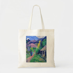 Paul Gauguin - Straat in Tahiti Tote Bag