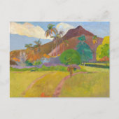 Paul Gauguin - Tahitiaans landschap Briefkaart (Voorkant)