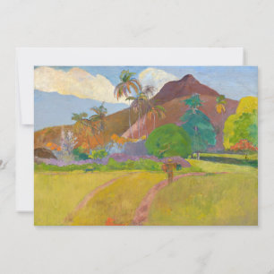 Paul Gauguin - Tahitiaans Landschap Kaart
