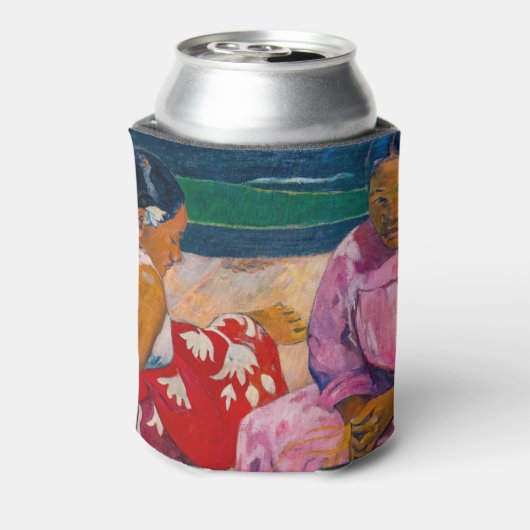 Paul Gauguin - Tahitiaanse vrouwen op het strand Blikjeskoeler (Blikje Achterkant)