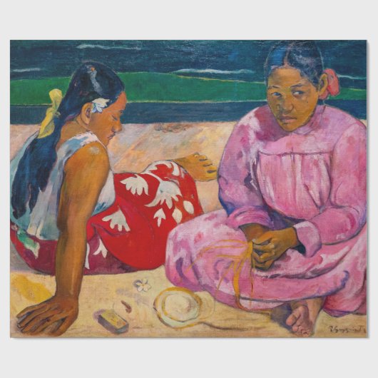 Paul Gauguin - Tahitiaanse vrouwen op het strand Cadeaupapier (Vlak)