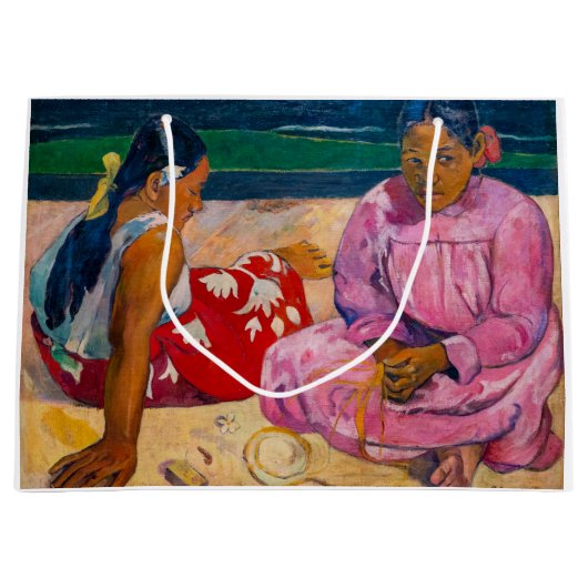 Paul Gauguin - Tahitiaanse vrouwen op het strand Groot Cadeauzakje (Voorkant)