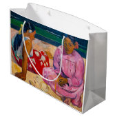 Paul Gauguin - Tahitiaanse vrouwen op het strand Groot Cadeauzakje (Achterkant Gekanteld)