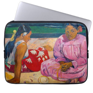 Paul Gauguin - Tahitiaanse vrouwen op het strand Laptop Sleeve