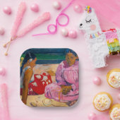 Paul Gauguin - Tahitiaanse vrouwen op het strand Papieren Bordje (Feest)