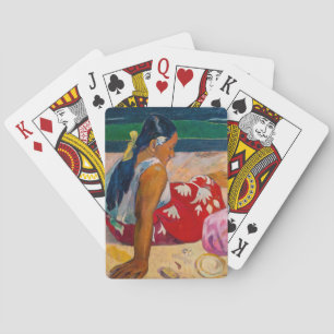 Paul Gauguin - Tahitiaanse vrouwen op het strand Pokerkaarten