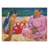 Paul Gauguin - Tahitiaanse vrouwen op het strand Tafelkleed (Voorkant (Horizontaal))