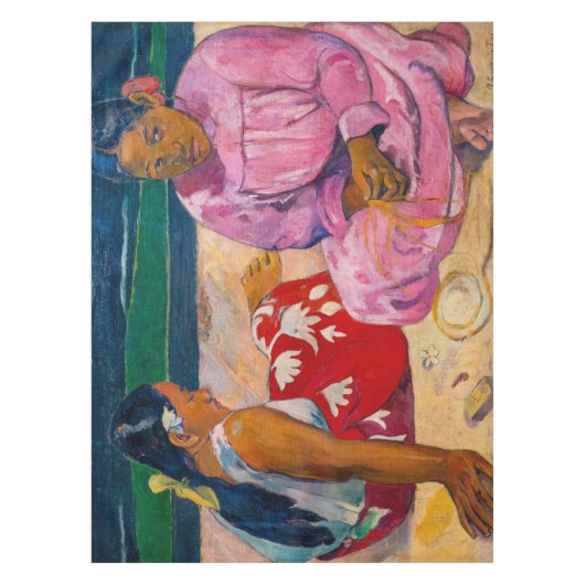 Paul Gauguin - Tahitiaanse vrouwen op het strand Tafelkleed (Voorkant)