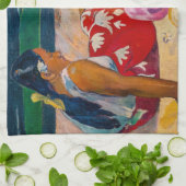 Paul Gauguin - Tahitiaanse vrouwen op het strand Theedoek (Gevouwen)