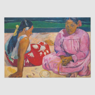 Paul Gauguin - Tahitiaanse vrouwen op het strand Tissuepapier