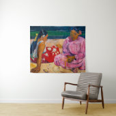 Paul Gauguin - Tahitiaanse vrouwen op het strand Wandkleed (In Situ (horizontaal))