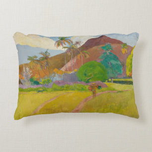 Paul Gauguin - Tahitian Landscape Decoratief Kussen