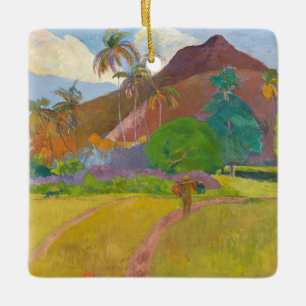 Paul Gauguin - Tahitian Landscape Keramisch Ornament
