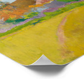 Paul Gauguin - Tahitian Landscape Poster (Hoek)