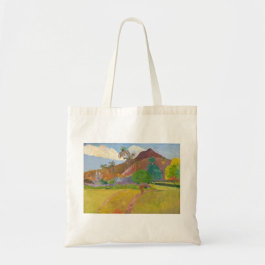 Paul Gauguin - Tahitian Landscape Tote Bag (Voorkant)