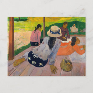 Paul Gauguin - The Siesta Briefkaart